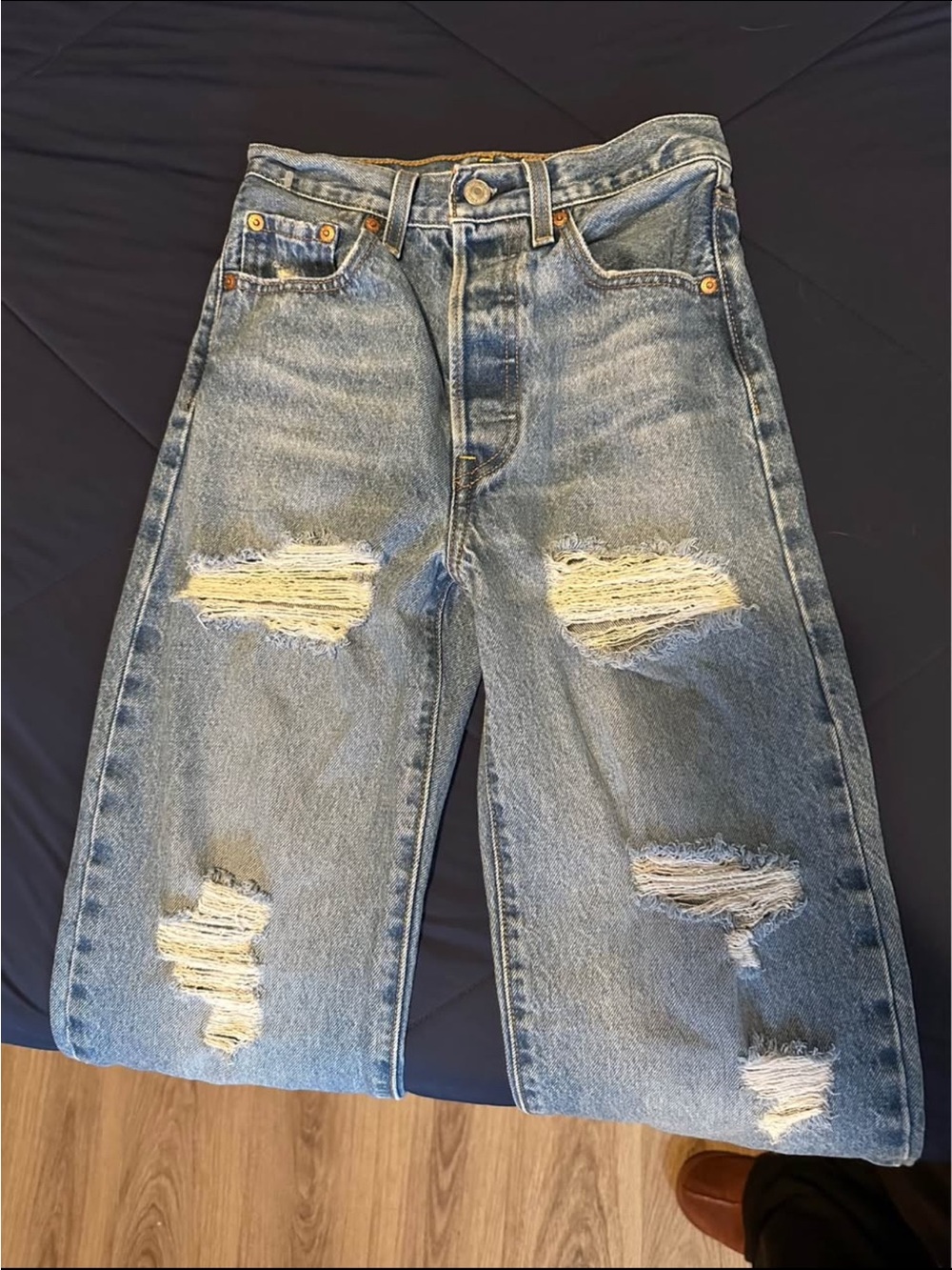 Levi’s Straight Ankle Ribcage Jeans